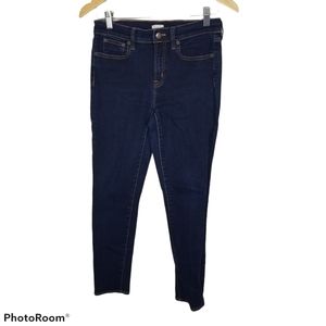 J. Crew Stretch 27 / 28 Blue Skinny Jeans.